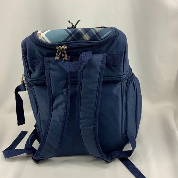 Hap Tim Picnic Basket Backpack for 2 Person with Insulated Cooler Compartment,Wi - Picture 4 of 7